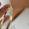 Nico Taeymans 18ct geel gouden armband handgesmeed